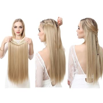 Τρέσα συνθετική heat-resistant μακριά με πετονιά 