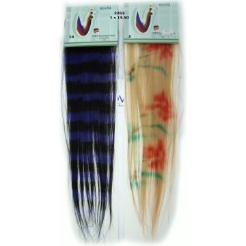 Τρέσα φυσικής τρίχας σε 14 σχέδια και χρώματα-2