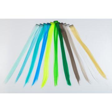 Κτενάκι συνθετική τρίχα σε 22 χρώματα