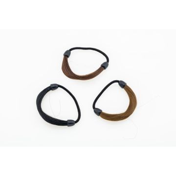 Λάστιχο Μαλλιών με Κοτσίδα: Κομψότητα & Στυλ σε Τρεις Αποχρώσεις