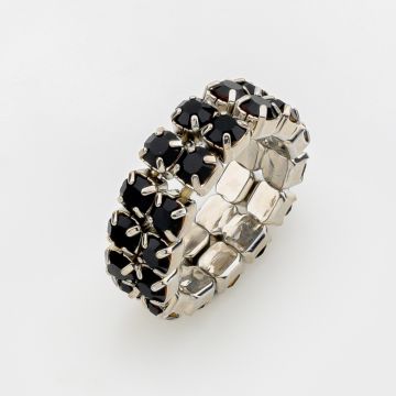 Midnight Glamour Stretch Ring