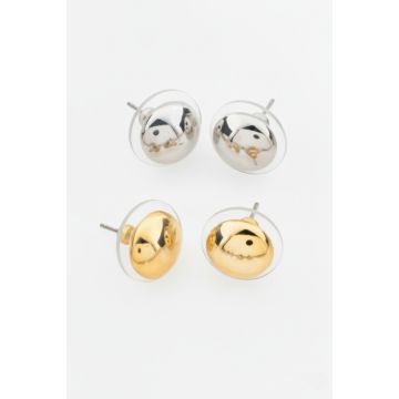 Σκουλαρίκια Διπλής Όψης