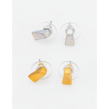 Σκουλαρίκια Γεωμετρικό Τραπεζοειδές