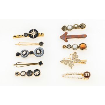 Κλιπ μεταλλικά σε 2 σετ τεμαχίων