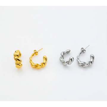 Σκουλαρίκια Κρίκοι με Σπείρες