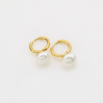 Μικροί Κρίκοι με Πέρλα