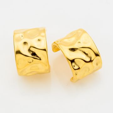 "The Aurelia Cuffs" - Πολυτελή Σφυρήλατα Σκουλαρίκια