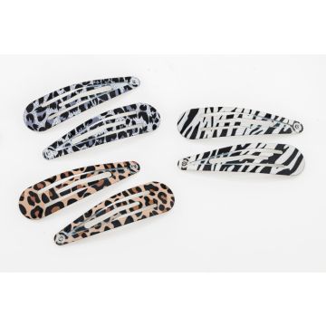 Κλικ κλακ μεταλλικό σε λεοπάρ, τιγρέ και ζεβρέ