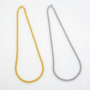 Ατσαλινή αλυσίδα λαιμου spiga 