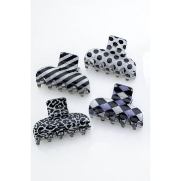 Mικρά κλάμερ μαλλιών με ποικιλία μοντέρνων μοτίβων