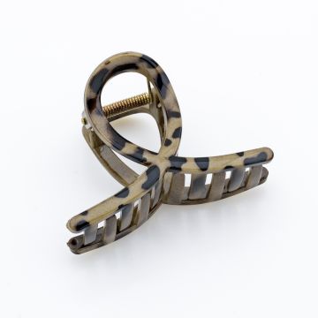 Κλάμερ με Λεπτό Σχέδιο & Animal Print