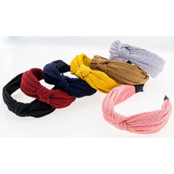 Στέκα υφασμάτινη με κόμπο,σχέδιο ρόμβοι