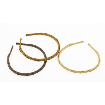 Στέκα υφασμάτινη με σχοινί και πλεκτό σχέδιο