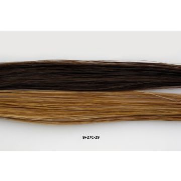 Τρέσα συνθετική Kanekalon® με 5 κλίπς ίσια - Φιλαριστή-8+27C-29