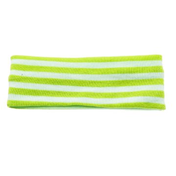 Ριγέ κορδέλα μαλλιών με λάστιχο