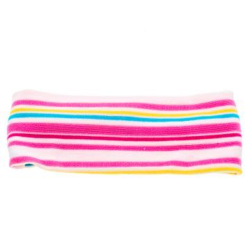 Ριγέ κορδέλα μαλλιών με λάστιχο