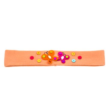 Παιδική κορδέλα μαλλιών με πεταλούδες και παγέτες