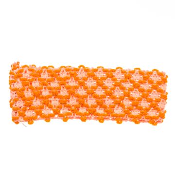 Δίχρωμη τρυπητή κορδέλα μαλλιών 