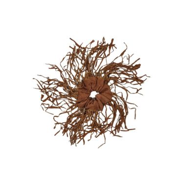 Σούρα υφασμάτινη με τρέσα απο μακριά κρόσια