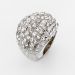 Elegant Pavé Dome Δαχτυλίδι με High-Class Λάμψη & Ergonomic Fit