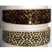Στέκα πλαστική φαρδιά 4εκ animal print σε 2 σχέδια