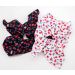 Cherry Blossom Bow Scrunchie Set