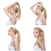 Ποστίς συνθετική heat-resistant αλογοουρά Ponytail 